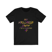 Load image into Gallery viewer, My Wellness Truth- Unisex Jersey Short Sleeve Tee