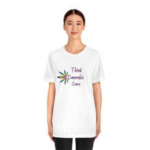 Load image into Gallery viewer, MWT Think Cannabis Care- Unisex Jersey Short Sleeve Tee

