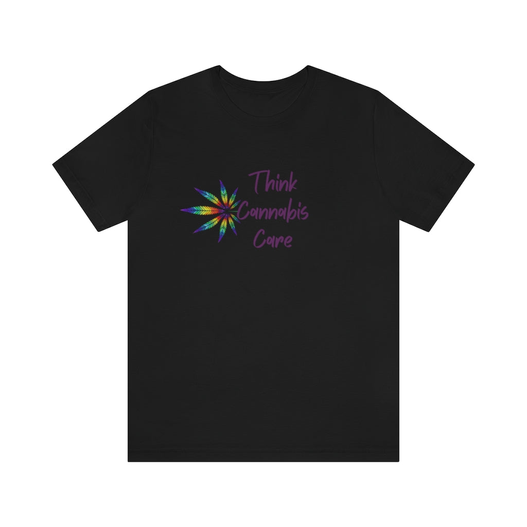MWT Think Cannabis Care- Unisex Jersey Short Sleeve Tee