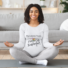 Load image into Gallery viewer, My Wellness Truth Perfectly Imperfect- Unisex Jersey Long Sleeve Tee
