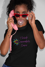 Load image into Gallery viewer, MWT Think Cannabis Care- Women&#39;s The Boyfriend Tee
